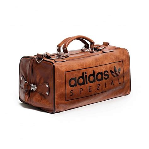 adidas spezial brown leather bag